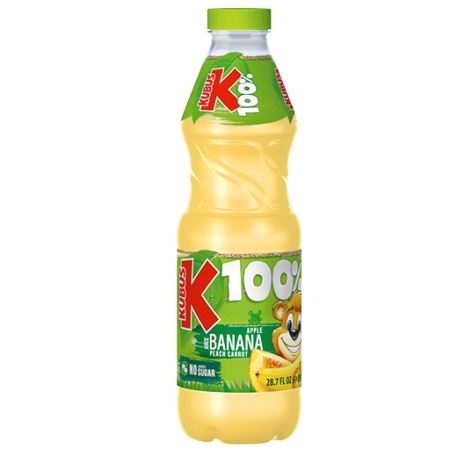 Kubus Juice 100% Banana-Apple-Peach-Carrot 850ml