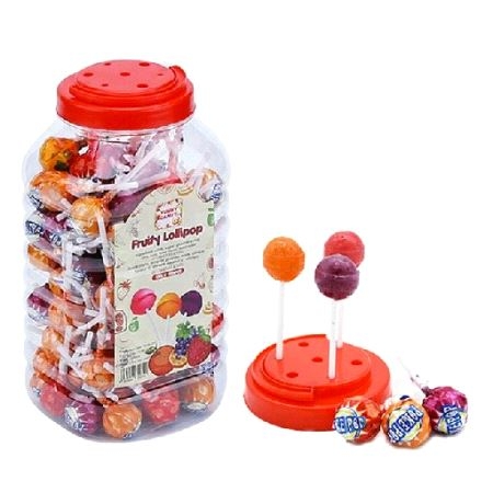 Mix Lollipop In Gum Pop 18gr