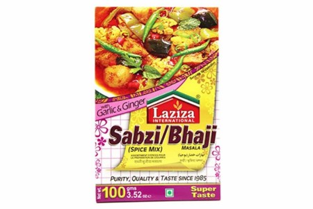 Laziza Sabzi-Bhaji with Garlic & Ginger