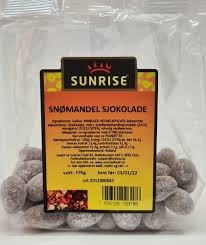 Sunrise Mandler blasjerte skievede 195 gr