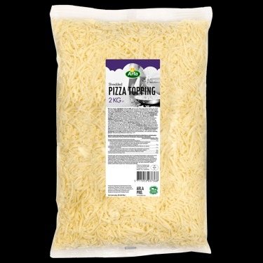 Arla Shredded pizza topping 2 kg