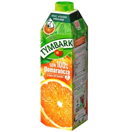 Tymbark %100 Orange Juice 1lt