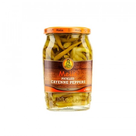 Melis Pickled Hot Cayenne Peppers 720 ml