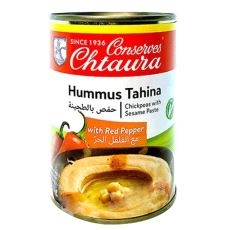 Chtaura Conserves Hummus Tahini W/Peppers 380gr 