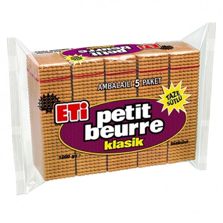 Eti Çay Bisküvi Petit Beurre 1000gr