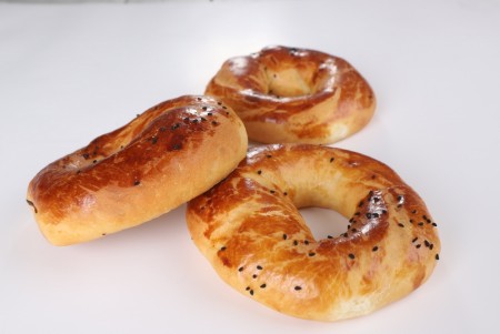 Lezza Tyrkisk acma myk bagel-Savoury Bun/Plain;80 g x 4Stk: Total: 96 stk-Ready in 5 minutter