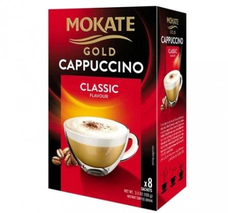 Mokate Gold Cappuccino Classic 12,5 gr X 8 SKT