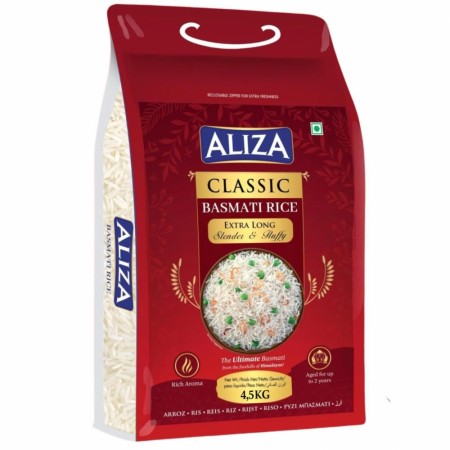 Aliza Classic Basmati Rice-Extra Long-4.5 KG